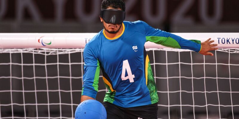 Seleção masculina goleia Bélgica no Mundial de goalball