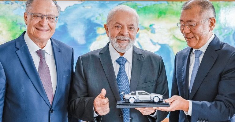 Em encontro com Lula, presidente-executivo global do grupo Hyundai anuncia investimentos de US$ 1,1 bilhão no Brasil até 2032