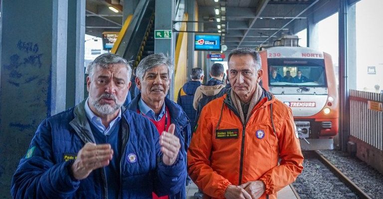 Metrô volta a operar trecho de 26 quilômetros no Rio Grande do Sul