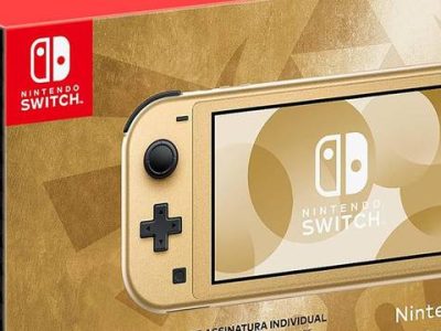 Pré-venda do Nintendo Switch Lite Hyrule Edition no Brasil com Benefício Exclusivo