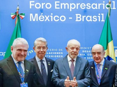 Durante visita oficial, presidente Lula participa da abertura do Fórum Empresarial Brasil-México