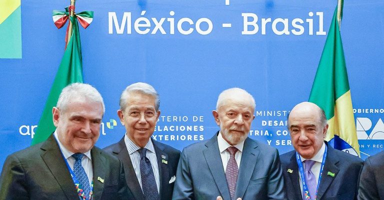 Durante visita oficial, presidente Lula participa da abertura do Fórum Empresarial Brasil-México