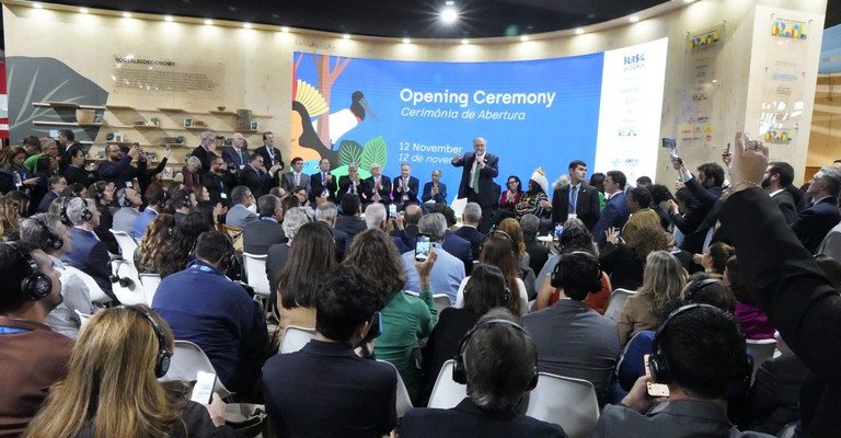 Abertura do Pavilhão Brasil na COP29 enfatiza protagonismo nacional no combate aos efeitos das mudanças climáticas