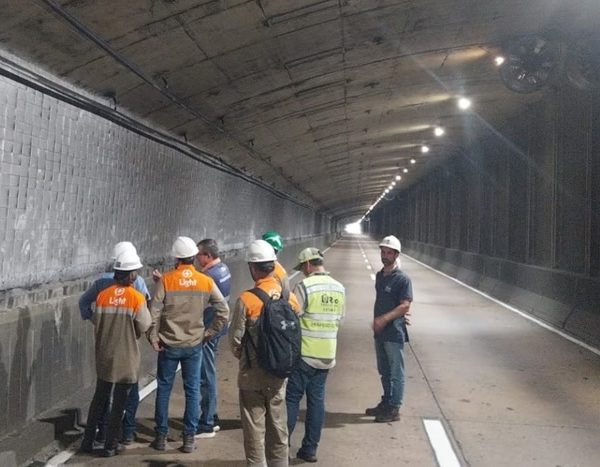 Rio: estrutura cai e Túnel Santa Bárbara fecha por tempo indeterminado